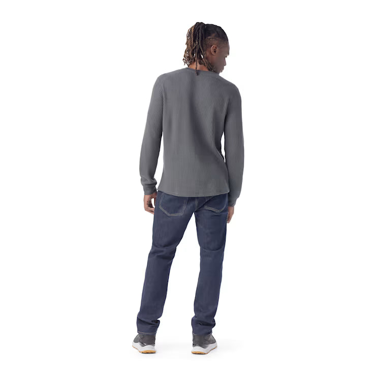 Smartwool Men's Waffle Long Sleeve Henley - Image 3