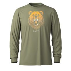 Alternative view of Smartwool Geometric Bear Long Sleeve Graphic Tee