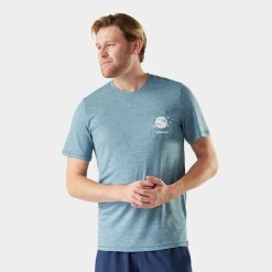Smartwool Men's Merino Hemp Blend Peak Pints Short Sleeve Graphic Tee