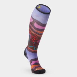 Alternative view of Smartwool Women's Ski Floral Field Print Over The Calf Socks