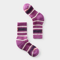 Smartwool Kids' Hike Striped Crew Socks