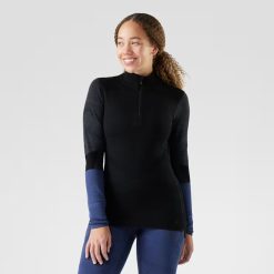 Smartwool Women's Intraknit? Thermal Merino Base Layer Colorblock 1/4 Zip