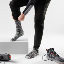 Alternative view of Smartwool Hike Mountain Range Pattern Crew Socks