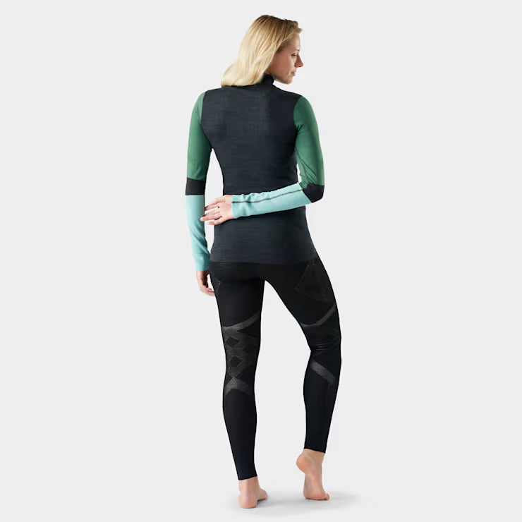 Smartwool Women's Intraknit? Thermal Merino Base Layer Colorblock 1/4 Zip - Image 2