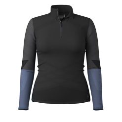 Alternative view of Smartwool Women's Intraknit? Thermal Merino Base Layer Colorblock 1/4 Zip