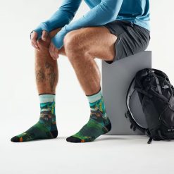 Alternative view of Smartwool Hike Trail Trekker Print Crew Socks
