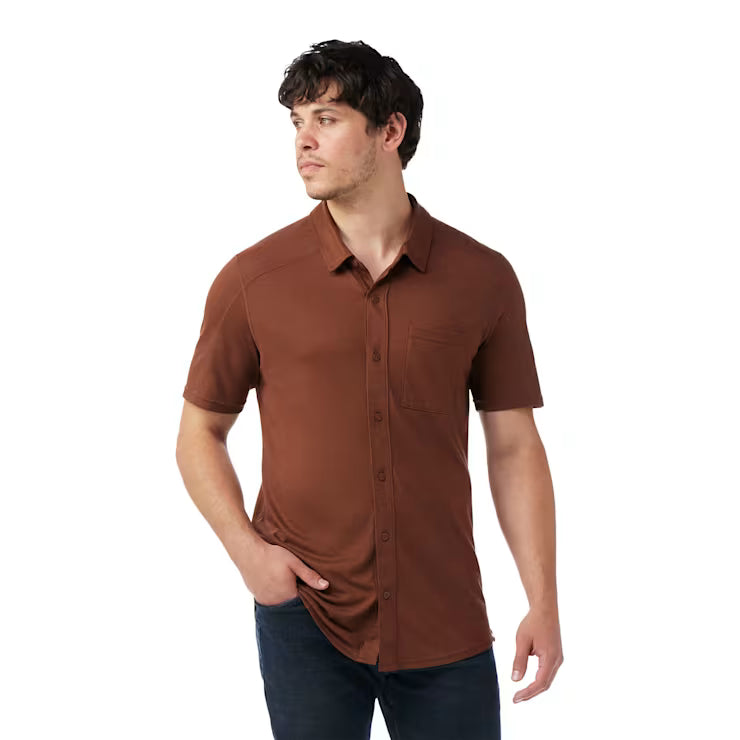 Smartwool Men's Short Sleeve Button Down