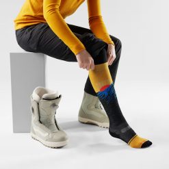 Alternative view of Smartwool Women's Snowboard Valley Sunset Over The Calf Socks