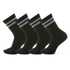 Smartwool Everyday Athletic Striped Crew Socks 4 - Pack