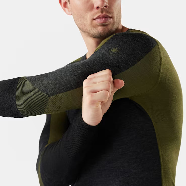 Smartwool Men's Intraknit? Thermal Merino Base Layer Colorblock Crew - Image 3