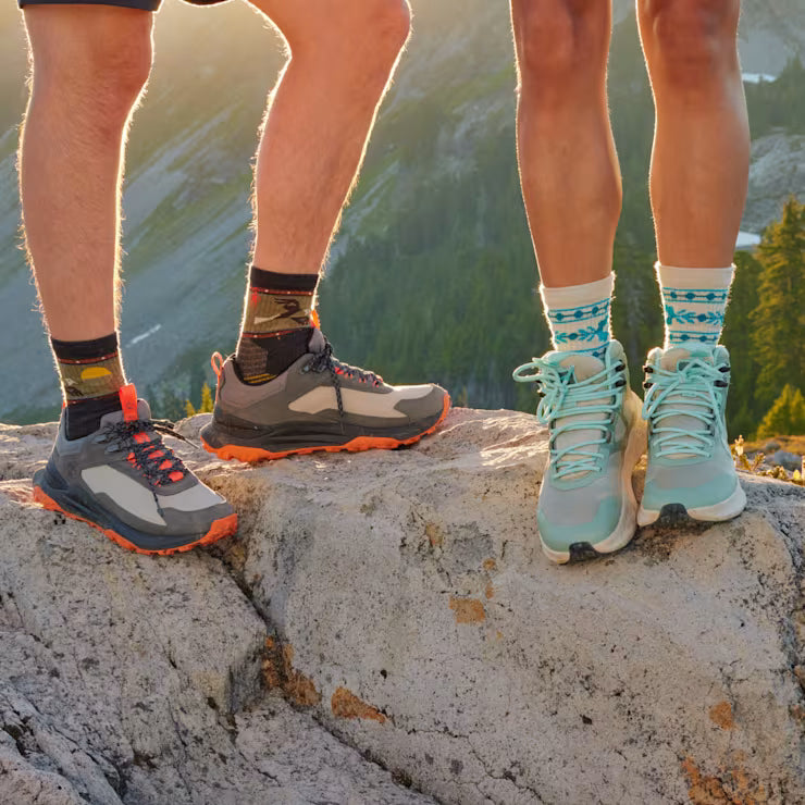 Smartwool Women's Hike Retro Floral Mid Crew Socks - Image 3