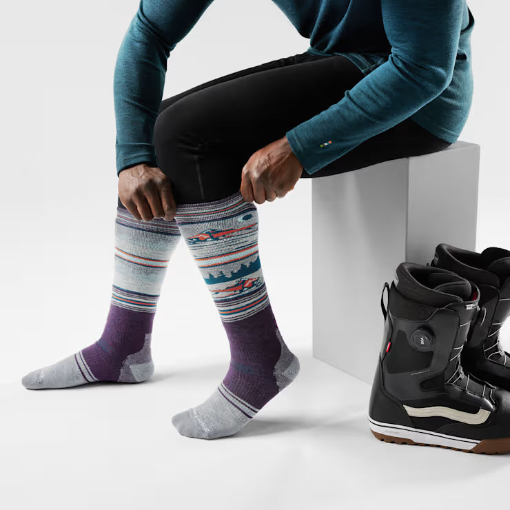 Smartwool Snowboard Snowmobile Over The Calf Socks - Image 2