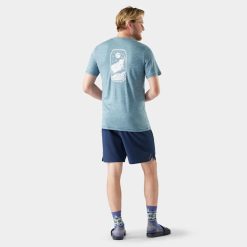 Alternative view of Smartwool Men's Merino Hemp Blend Peak Pints Short Sleeve Graphic Tee