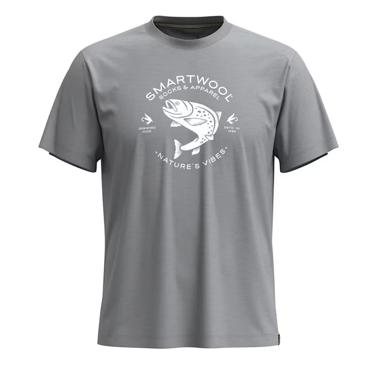 Smartwool Trout Fishing Short Sleeve Graphic Tee - Image 2