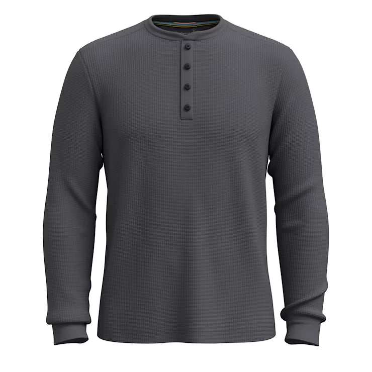 Smartwool Men's Waffle Long Sleeve Henley - Image 2