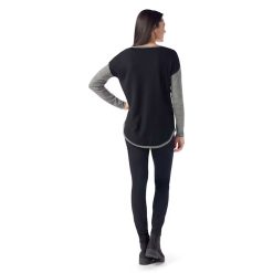 Alternative view of Smartwool Women's Shadow Pine Colorblock Crew Sweater