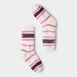 Smartwool Kids' Hike Striped Crew Socks
