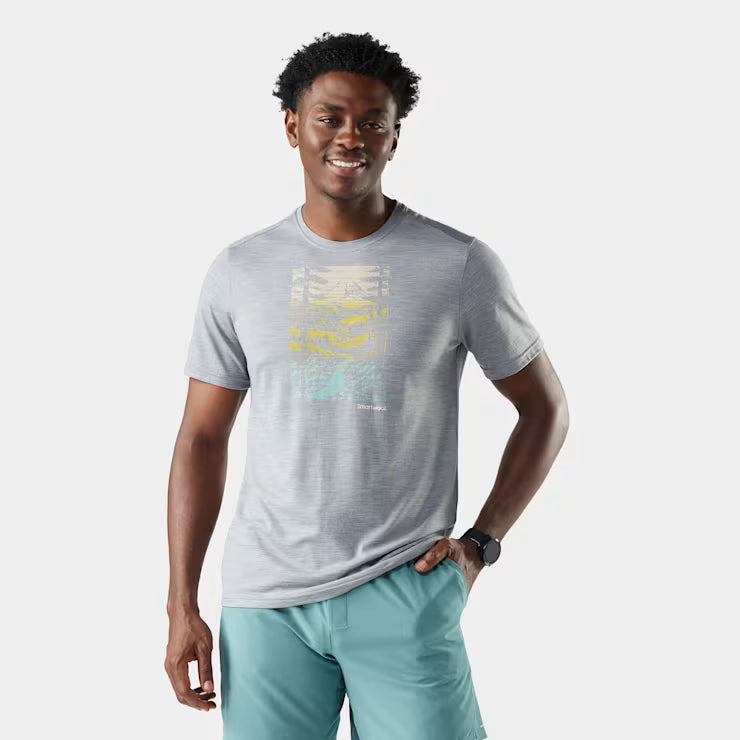 Smartwool Men's Winding Trail Active Short Sleeve Graphic Tee