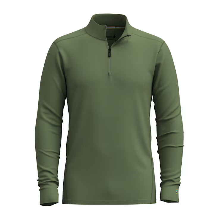 Smartwool Men's Classic All - Season Merino Base Layer 1/4 Zip - Image 3