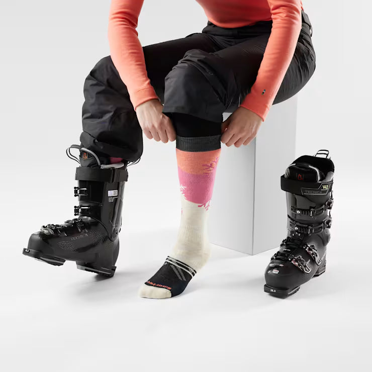 Smartwool Women's Ski Snowpocalypse Pattern Over The Calf Socks - Image 2