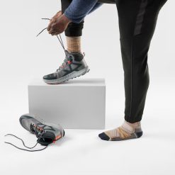 Alternative view of Smartwool Hike Mountain Range Pattern Crew Socks