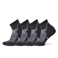 Smartwool Women's Run Ankle Socks 4 - Pack