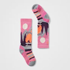 Smartwool Kids' Ski Sleigh Bear Over The Calf Socks