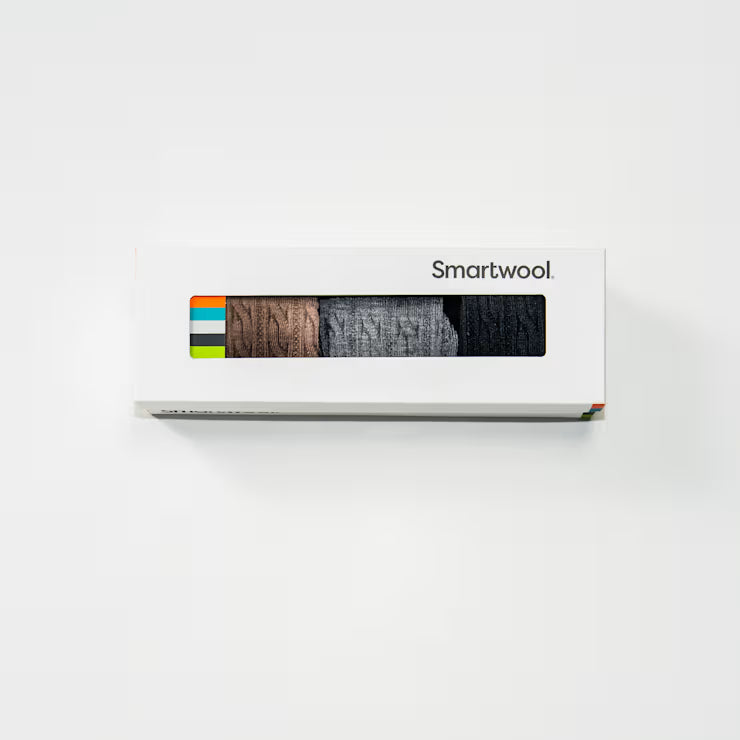 Smartwool Everyday Cable Crew Socks Trio Gift Box - Image 2