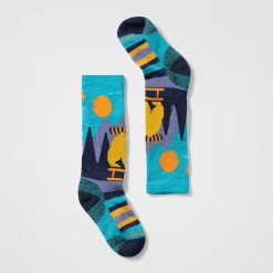 Smartwool Kids' Ski Sleigh Bear Over The Calf Socks