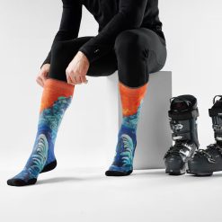 Alternative view of Smartwool Ski Winter Haze Print OTC Socks