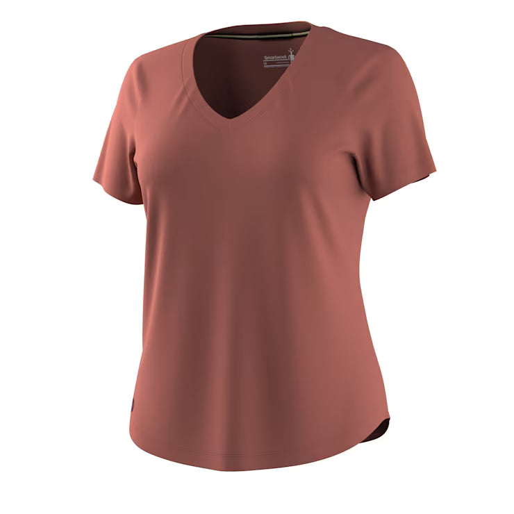 Smartwool Women's Active Ultralite V - Neck Short Sleeve - Image 3