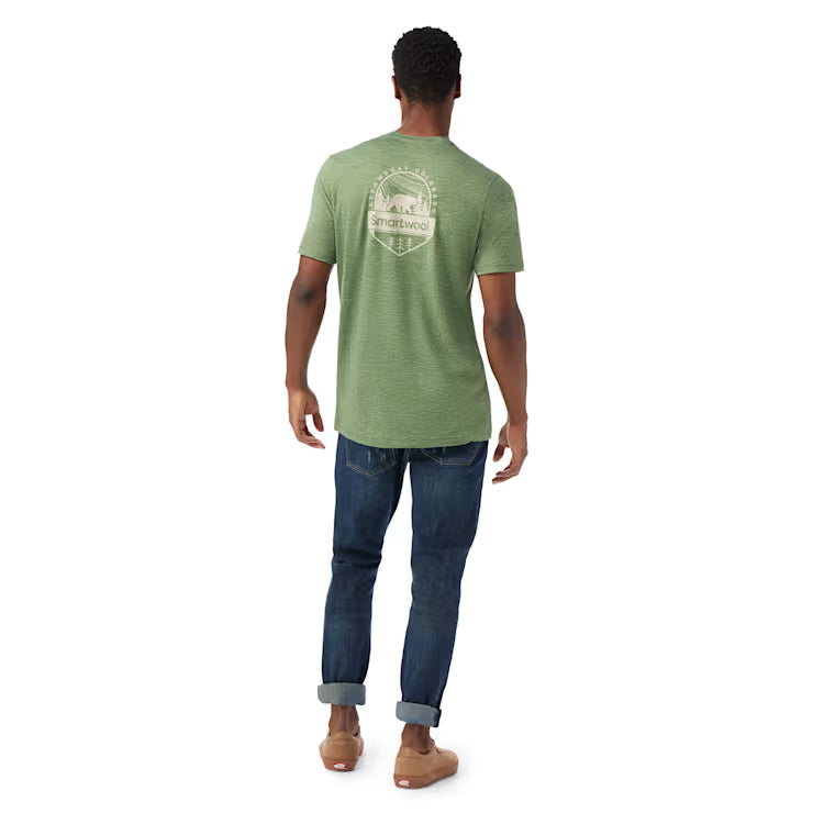 Smartwool Bear Trail Merino Hemp Blend Short Sleeve Graphic Tee - Image 2