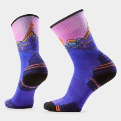 Smartwool Women??s Hike Mountain Sunrise Print Crew Socks