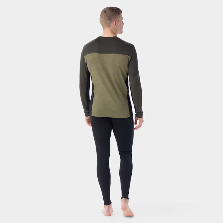 Smartwool Men's Classic Thermal Merino Base Layer Colorblock Crew - Image 2