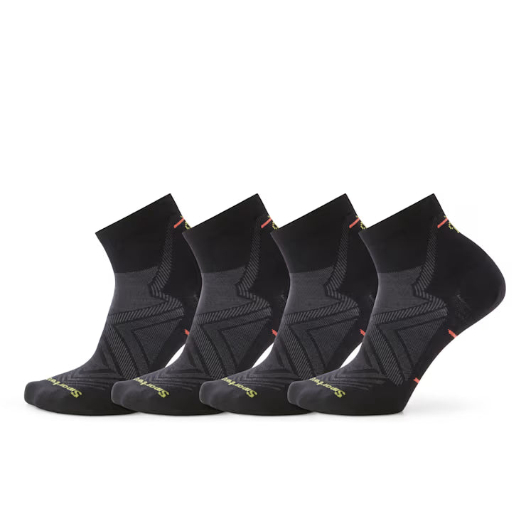 Smartwool Women's Run Ankle Socks 4 - Pack