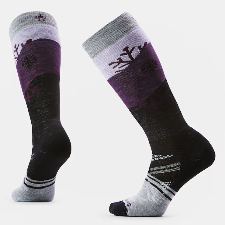Smartwool Women's Ski Snowpocalypse Pattern Over The Calf Socks