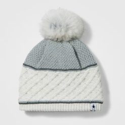 Alternative view of Smartwool Cable Knit Colorblock Pom Beanie