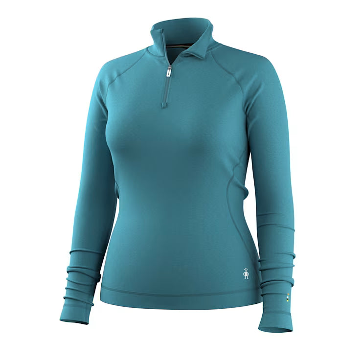 Smartwool Women's Classic Thermal Merino Base Layer 1/4 Zip - Image 2