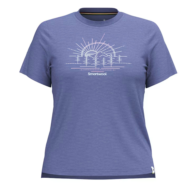 Smartwool Women's Mountain Sol Short Sleeve Graphic Tee - Image 2