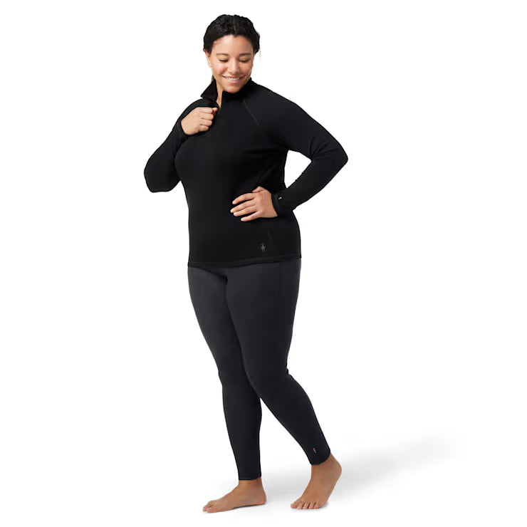 Smartwool Women's Classic Thermal Merino Base Layer 1/4 Zip Plus
