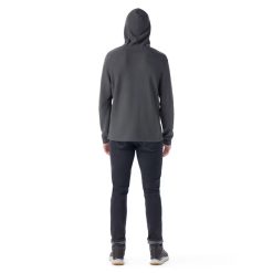 Alternative view of Smartwool Men's Waffle Henley Hoodie