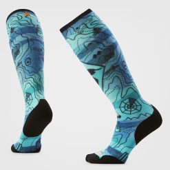Smartwool Women's Ski Topo Treasures Print Over The Calf Socks