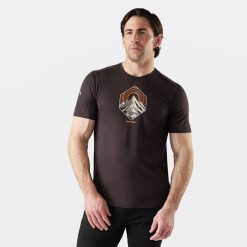 Smartwool Men's Peak Energy Active Short Sleeve Graphic Tee
