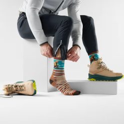 Alternative view of Smartwool Hike Bear Stripe Mid Crew Socks