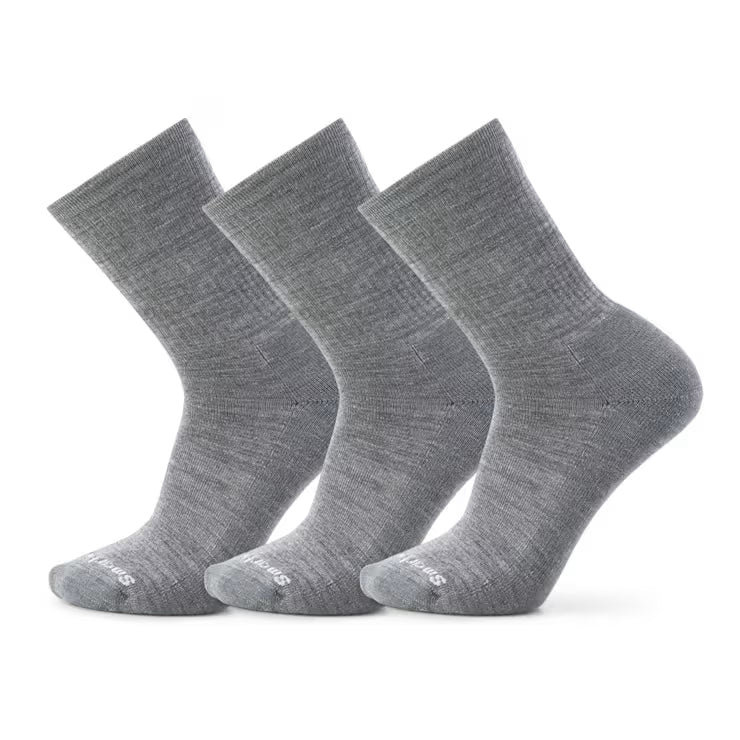 Smartwool Everyday Solid Rib Crew Socks 3 - Pack