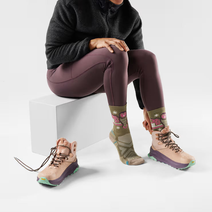 Smartwool Women's Hike Hoo Who Crew Socks - Image 2