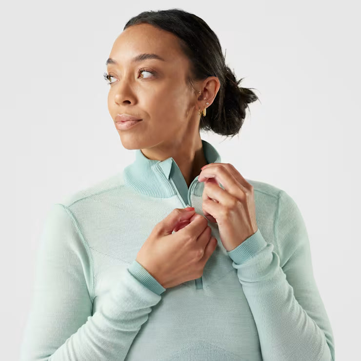 Smartwool Women's Intraknit? Thermal Max Merino Base Layer 1/4 Zip - Image 4