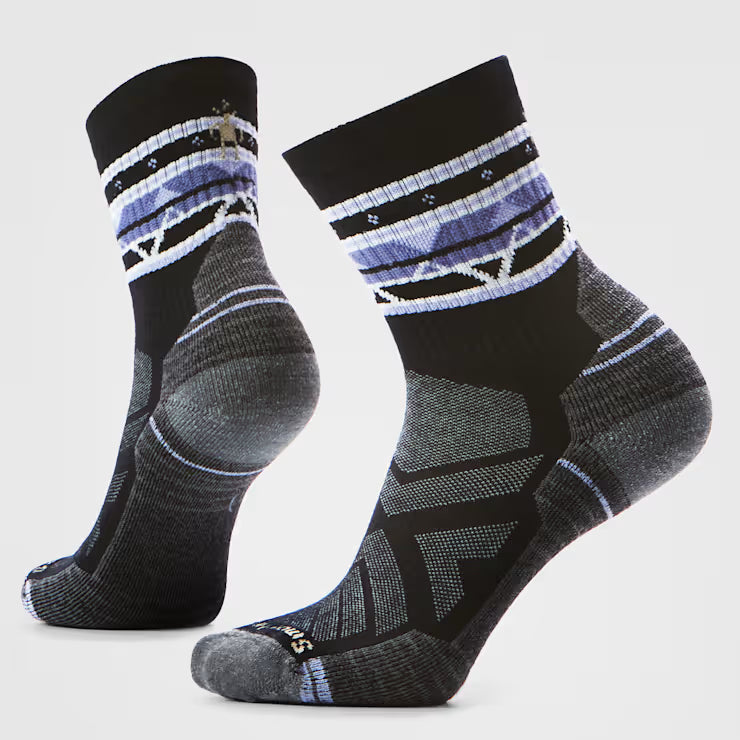 Smartwool Women's Hike Zig Zag Valley Mid Crew Socks