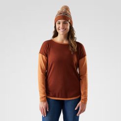 Smartwool Women's Shadow Pine Colorblock Crew Sweater