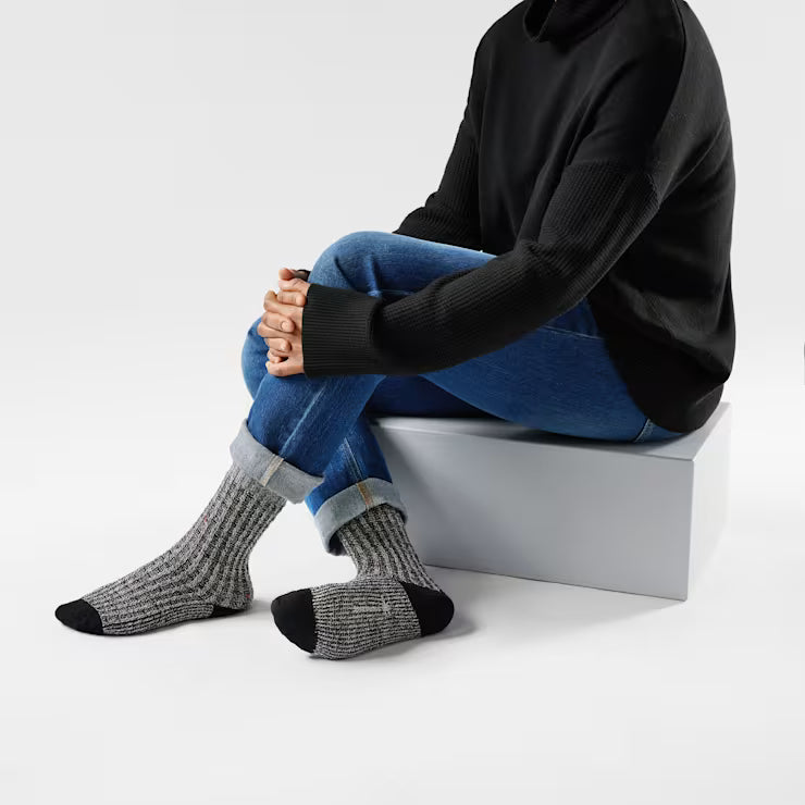 Smartwool Women's Everyday Cozy Waffle Press Crew Socks - Image 2
